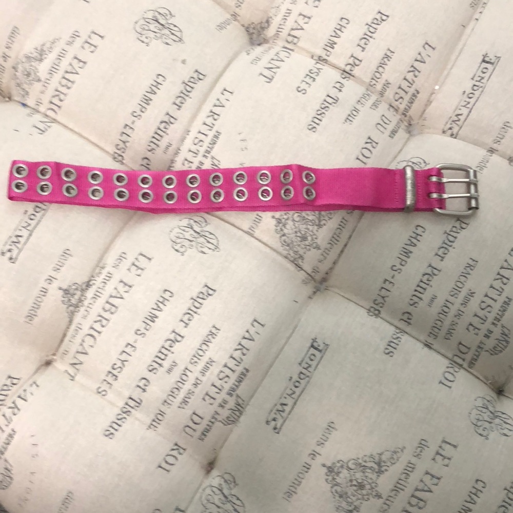 Pink belt